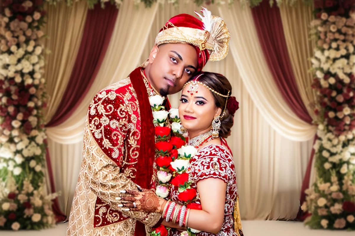 Guyanese wedding celebration in Houston