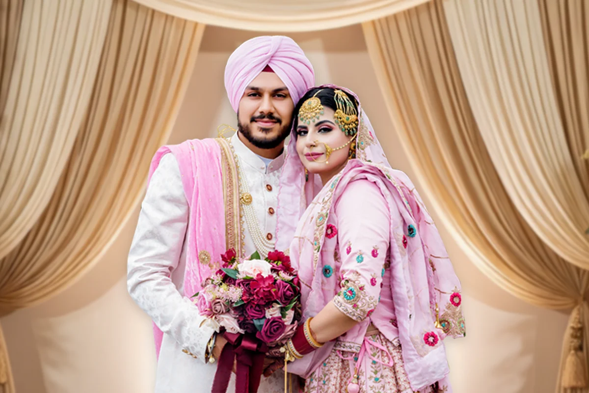 Punjabi Sikh Anand Karaj wedding in Houston