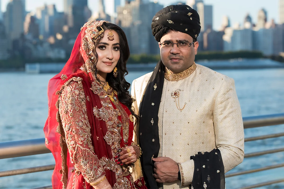 Pakistani Muslim Baraat entrance in Houston