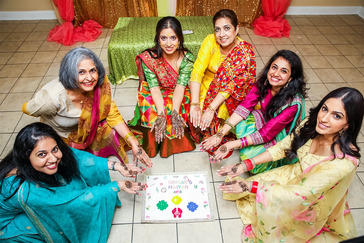 Pakistani Muslim Mayoon event in Houston