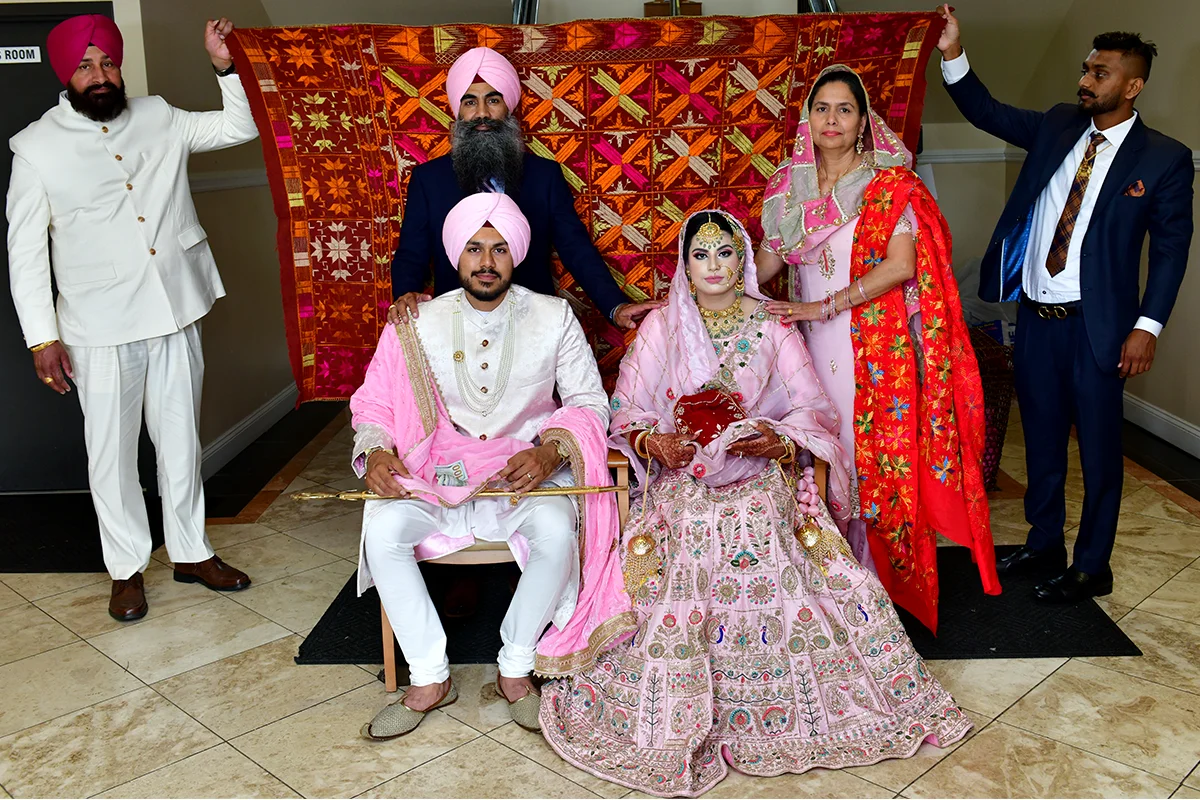 Punjabi Sikh Chunni celebration in Houston