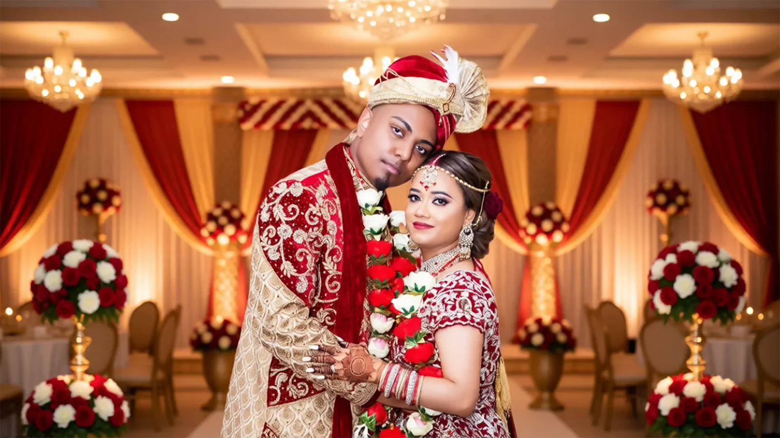 Guyanese Indian wedding cover image in Houston