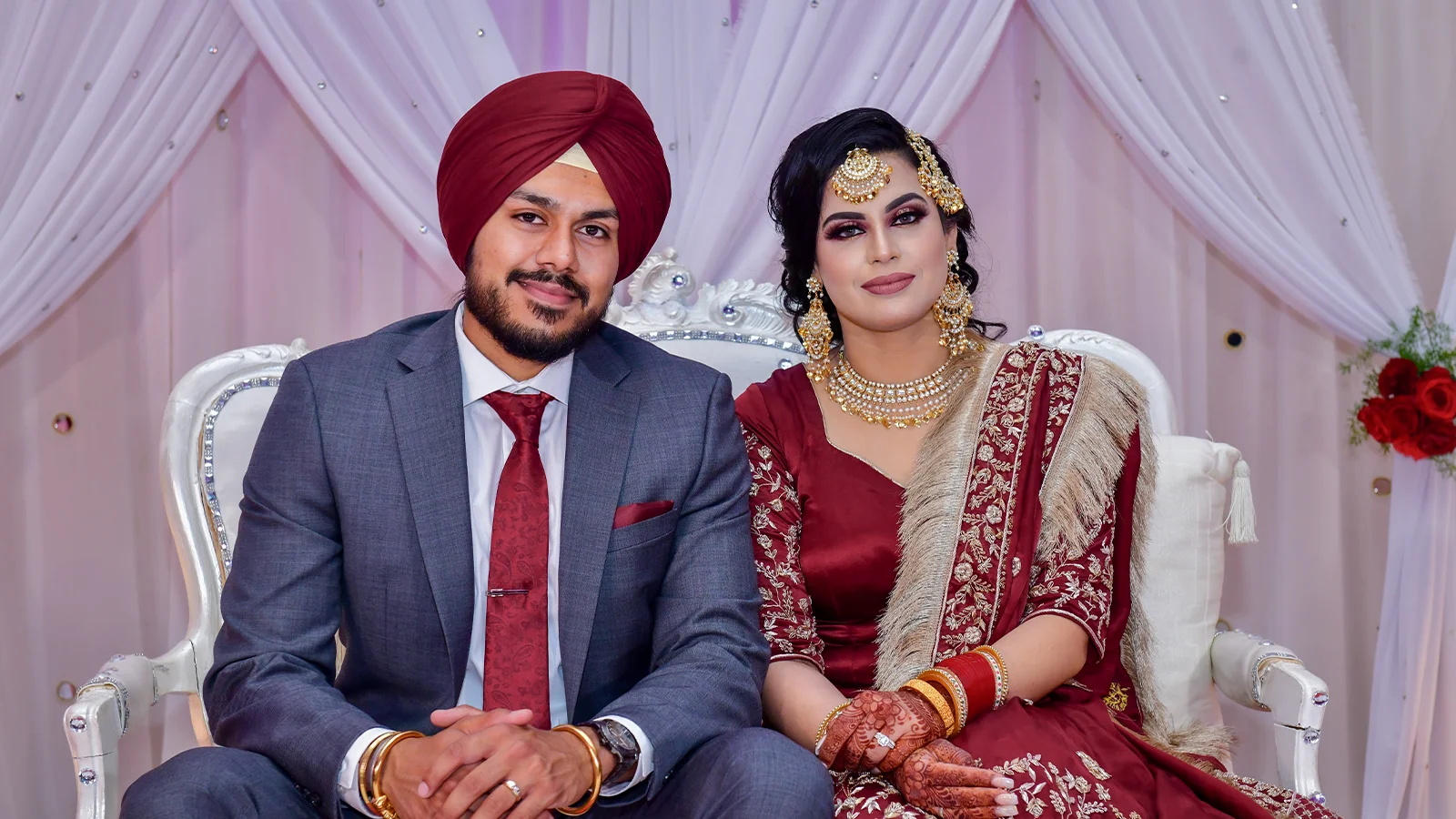 Indian wedding photography cover image in Houston