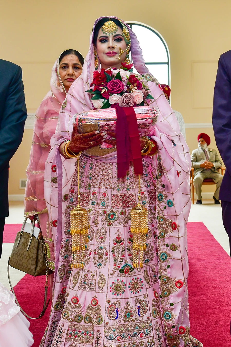 Lavaan ceremony during a Punjabi Sikh wedding