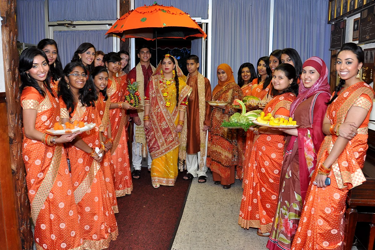 Bangladeshi Gaye Holud celebration in Houston