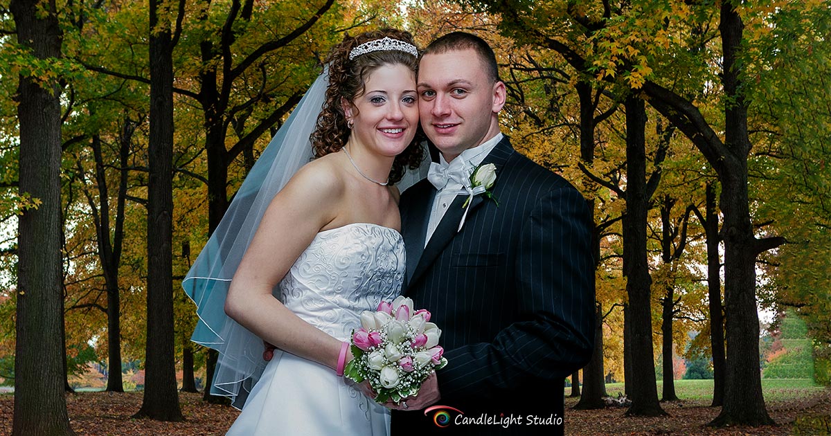 Real wedding stories framed by Candlelight Studio