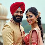 Top Punjabi Wedding Photographers in New York | CandleLight Studio Collage of common Punjabi wedding moments